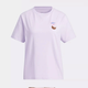 Adidas short-sleeved T-shirt women's summer new sportswear classic simple comfortable loose breathable casual round neck half IP3880 purple S