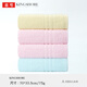 High-end light luxury 4-pack pure cotton towels for washing face for household soft absorbent cotton couples absorbent water washing with men and women, ga four 1047