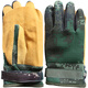 Liyang Speed Sliding Double Cowhide Rescue Gloves Mountain climbing work wear-resistant non-slip breathable anti-static labor protection gloves Military green yellow cowhide 25 by 12164 grams cowhide slide gloves