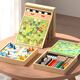 Xiaomu Yigozi Schachflieger Checkers Multifunktionales Schachbrett Kinderpädagogische Spielzeug Multifunktional Schachbrett Tabletop Game Collection Multifunktionales Schachbrett (4 in 1)
