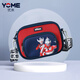 YOME crossbody bag, children's holiday gift coin wallet, fashionable cartoon waist bag, boy, elementary school student shoulder bag, dinosaur style