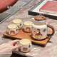 Xibai Shenggao Cup Set Set Gift Box House Housearing Gift для домашней гостиной гостеприимство