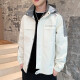Woodpecker (TUCANO) jacket men's spring and autumn casual men's jacket work baseball uniform trendy tops men 9902 without velvet # beige M (recommended 90-110Jin [Jin equals 0.5 kg])