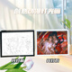 天官赐福镜子灯光画小夜灯定制相框发光画抖音谢怜创意摆件送礼物 3523 天官-陈情令 镜子白框16.5*21插电款