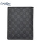 Jinlilai Wallet Men's Business PVC Vertical haut de gamme Multi-carte Boîte cadeau de portefeuille clair Cadeau d'anniversaire de luxe pour papa