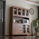 Mulan (Mulan) Nouveau armoire à vin à buffet chinois Cadre de cuisine en bois massif mur intégré Armoire de rangement de salon chinois moderne 5012 Armoire inférieure simple / 120 * 40 * 90cm