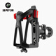 Rock Brothers motorcycle water cup holder adjustable bicycle mountain road bike water bottle holder motorcycle riding bracket black and red