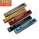 24 hoyos C Harmonica Instrumento para niños 10 Hole Blues Blues Toy de órgano para adultos 118 24 Holes Fine Titanium armónica (Verde) + Libro de armónica