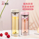 
Sino glass cup double-layer tea cup cute portable portable cup women's high-value water cup XN6563 6630 6630 pink 180ML-boutique gift box