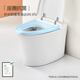 Anhua Annwa Nouveau rougeur automatique Light Smart Toilet Integrated Machine chauffée SIPHON Electric Toilet Souet Sensage de pied Flushing Niq305 305 Distance de fosse (applicable à 290 ~ 380 mm)
