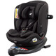 JOIE Child Safety Seat 0-7 Years 360 Degree Rotating Isofix with Supporting Pole Two-way Installation Gyro Warrior Grow Gloss Black (No Large Gift)