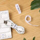 SP SAUCE Japanese Velcro headphones data cable storage buckle charging cable sorting bundled strap computer bundling cable winder 20 pieces