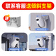 
Fluorite H9C outdoor intelligent linkage dual cameras, dual 5 million outdoor 360 gimbal panoramic camera, full color surveillance camera, 5 million + 5 million + human and vehicle detection, standard + 64G memory card