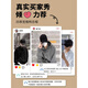 斐卡薇帽子男棒球帽时尚百搭纯色硬顶鸭舌帽男女四季通用遮阳帽显脸小 黑色55-59cm