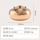 
Zhang Xiaoquan Tang Pozi copper thickened water infusion hot water bag hand warmer pot hot pot hot pot for children warming the palace C60560400