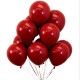 Yupinmao Spring Festival, New Year's Day, National Day, Chinese Valentine's Day, Internet celebrity wedding balloon set, metal sequins happy words, double layer pomegranate red, birthday proposal, confession, wedding room, wedding decoration supplies, ruby ​​red 50 pieces + pump