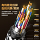 山泽 DP转HDMI转换线 8K60Hz高清转接线 适用电脑笔记本接电视投影仪显示器视频线1.5米 DH815X