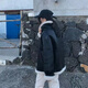 Hong Kong Style Chic Lamb Wolle Motorradanzug für Frauen im Winter 2021 Neue Pelzmantel Kurzjacke verdickte Jacke Brown XL