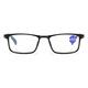 Gafas de lectura de Langjian para hombres y mujeres, luz azul, alta definición y cómoda computadora de teléfono móvil, visión antigua, gafas de mediana edad y ancianos 100-400 grados de lectura negra [antiadiaciones] 200 grados [recomendado por 55-60 años]