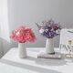 Aiman (Aiman) Leichte Luxus nordisch natürliche getrocknete Blumen Bouquet von unsterblichen Sternen Rosen Ins Style Home Dekoration getrocknete Blumen Bag Geschenk A841S Bouquet mit Flasche