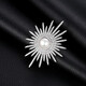 Yite Brooch Women's High-end Pearl Corsage High-end Suit Coat Niche Design Exquisite Hat Sweater Pin Accessories Silver