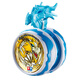 Audi Doppel Diamond Jo-Yo Spielzeug Feuerkraft junger König Verstellbarer Rotations-Yo-Yo-Boxhelden Yoyo Boy Toy Geschenk Verstellbarer Rotation Yo-Yo-White Yelong