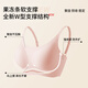 猫人女士内衣女胸罩薄款无痕无钢圈聚拢上托文胸细肩带运动吊带背心粉