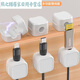 磁吸理线器桌面手机充电数据线收纳整理车载固定器集线卡扣免打孔 磁吸理线器【黑色12个装】