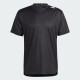 阿迪达斯 （adidas）短袖男装2025夏季新款训练健身运动服时尚圆领透气休闲T恤IL1381 IL1381 L