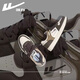 Huili Herrenschuhe Herren 2025 Frühling neuer Trend Casual Schuhe für die vielseitigen Sportschuhe von Herren -Schülern atmungsaktive Herrenschuhe Beige blau -g687c 40