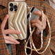 
Julishi ins simple light luxury diamond card suitable for iPhone 15 mobile phone case crossbody 14promax coin wallet Apple 13 portable 12pro chain iphone11 leather 15pro sense Triangle diamond card bag + handheld chain - pink iPhone 12 Pro Max