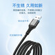 Miliang (MFPower) MFi certified Apple data cable fast charging charging cable suitable for iPhone14/13/12/11/SE/iPad mobile phone USB to Lightning power supply data transmission cable MFi certified 2.4A no pop-up window 1.2 meters black braid