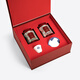 SHANG XIA Shang Xia Tea Yun Cheng Huan Yunnan Black Tea Arhat Cup Tea Accessories Red Can Gift Box 50g Business Gift New Year Gift Box Two Teas, One Cup and One Plate