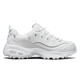 
Skechers women's shoes autumn white shoes women's thick sole heightened daddy shoes casual sports shoes panda shoes 11979 white-WSL 35.5