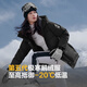 Bosideng (BOSIDENG) [Off-season] Winter extreme cold down jacket Goose down jacket for women mid-length hooded new national standard mall same jacket [Shop manager recommendation] Camouflage black 9813 M 165/88A Weight about 120-140Jin [Jin equals 0.5 kg]