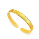 Chenru 18K gold bracelet six-character mantra opening ancient method bracelet 3D hard gold heart sutra bracelet Valentine's Day gift Xiangyun Liu