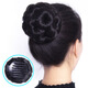 Qumeisi wig, ball, hairpin, hairpin, flower bud hair accessories, grabber style nine-flower curls, five-color hairband, black brown