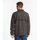 L.L.Bean Herrenjacke, komfortable Herbst- und Winterwärme, klassische Cardigan Casual Sports Retro mittleren Alters und ältere Männerkleidung Malone Grey Fashion S für Netzbüste 97-105 cm geeignet