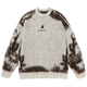 BJHG Zhang Yao's same style reckless lazy wasteland style American retro sweater jacket men's Maillard couple sweater charcoal-roasted milk tea M (140-170Jin Jin equals 0.5 kg)
