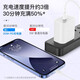 Apple Apple charger original iPhone15 ProMax fast charging head suitable for iPad Pro11/12.9-inch charging head charging cable 20W fast charging set 20W charger + dual USB-C braided cable 2 meters