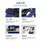 Kelus fiber entry cold connection tool FTTH leather cable optical cable tail fiber FC-6S fiber cutting knife automatic return knife bare fiber tungsten steel cutter hot melt knife multi-storey distribution FC-6S fiber cutting knife