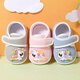 Midur 0-1 year old newborn baby shoes for men and women in spring and autumn cotton thin cotton soft sole non-slip beef tendon sole does not fall off toddler shoes 2 blue double heart (cloth sole shoes) 11.5 M inner length 11.5cm recommended for June-December
