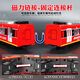 Zhiai Railway Toy Toy Child's Alloy's Subway Toy Track Track Electric Train Train Mode