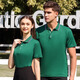 Polo shirt short-sleeved custom printing logo printing company work clothes work clothes school uniform top summer advertising cultural shirt gray 698 2XL <140-155Jin[Jin equals 0.5 kg]>