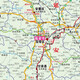 Shaanxi map 2025 Shaanxi Provincial Government Transportation Terrain 1068*749 mm