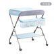 
Cool Baby Diaper Table Foldable Diaper Change Newborn Baby Multifunctional Mobile Crib Care Table Mint Green Three-level Adjustment + Configuration Basket + Universal