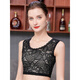 
Mrs. Yuan lace strapless inner wear, vest wrapping, underwear, women's summer suspender base short half-title top thin, white 6187 M