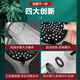惠达（HUIDA）丨淋浴花洒头增压喷头沐浴卫浴花洒莲蓬头淋浴头强劲增压洗澡花洒 1503【三档设计 绵密出水】银色