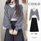 
Oudihui French dress women's autumn 2025 new clothes with a complete set of college-style age-reducing skirt suit Black three-piece set M