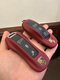 Bordeaux красная кожаная кожа Porsche Key Shell Cayenne Macan/911 Paramela 718 Taycan Key Cover B Bordeaux Red [ABS] Одиночная оболочка + щит